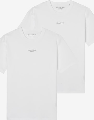 Maglietta di Marc O'Polo in bianco: frontale