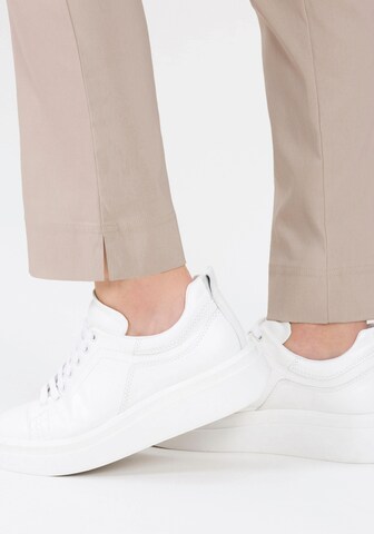 STEHMANN Slim fit Pants 'Ina' in Beige