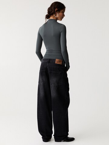 Body a maglietta di Pull&Bear in grigio