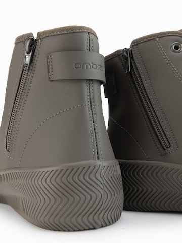 Ombre Sneakers hoog 'Foth-0184' in Grijs