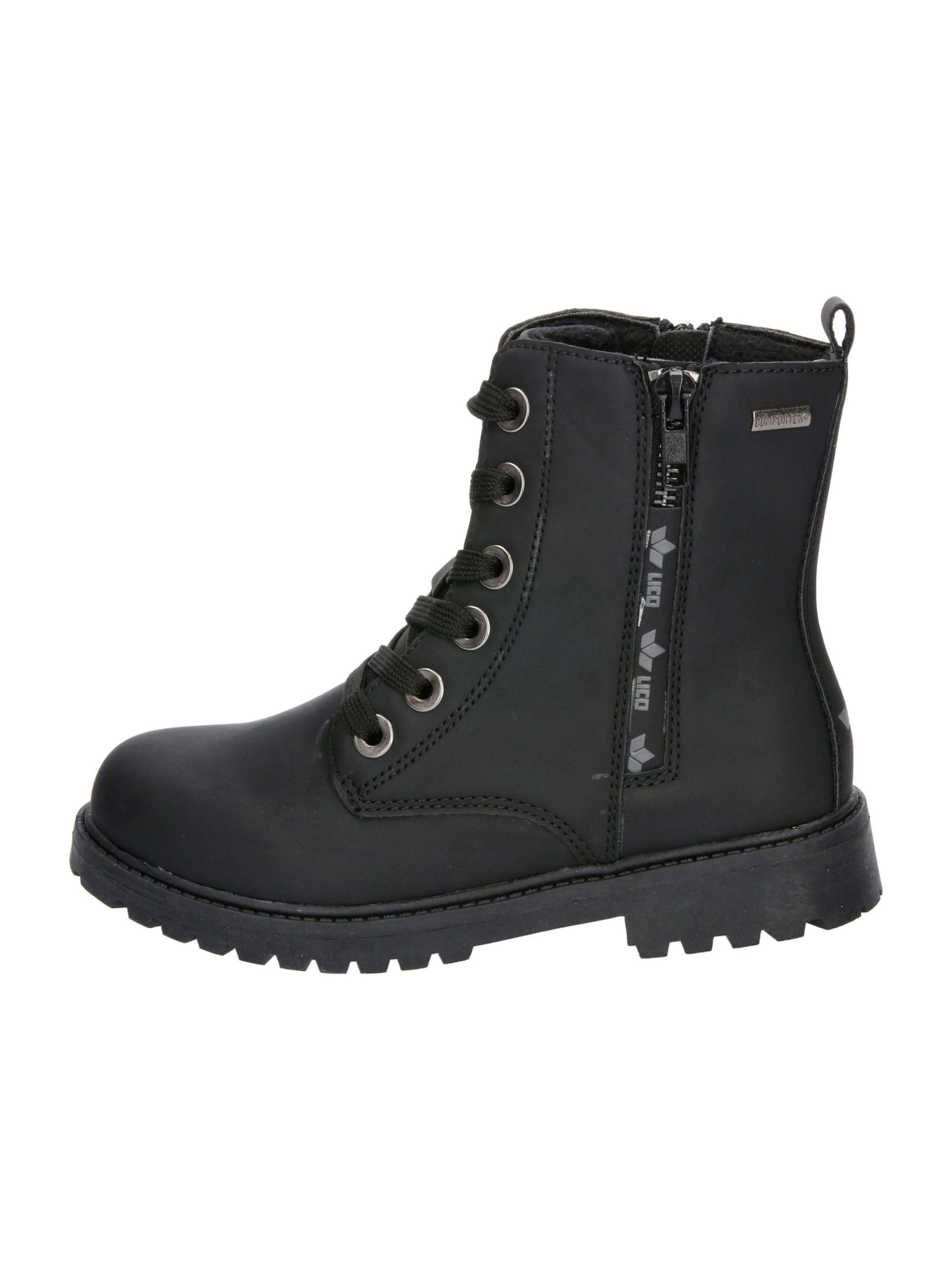 LICO Boot 'Eve' in Black: front