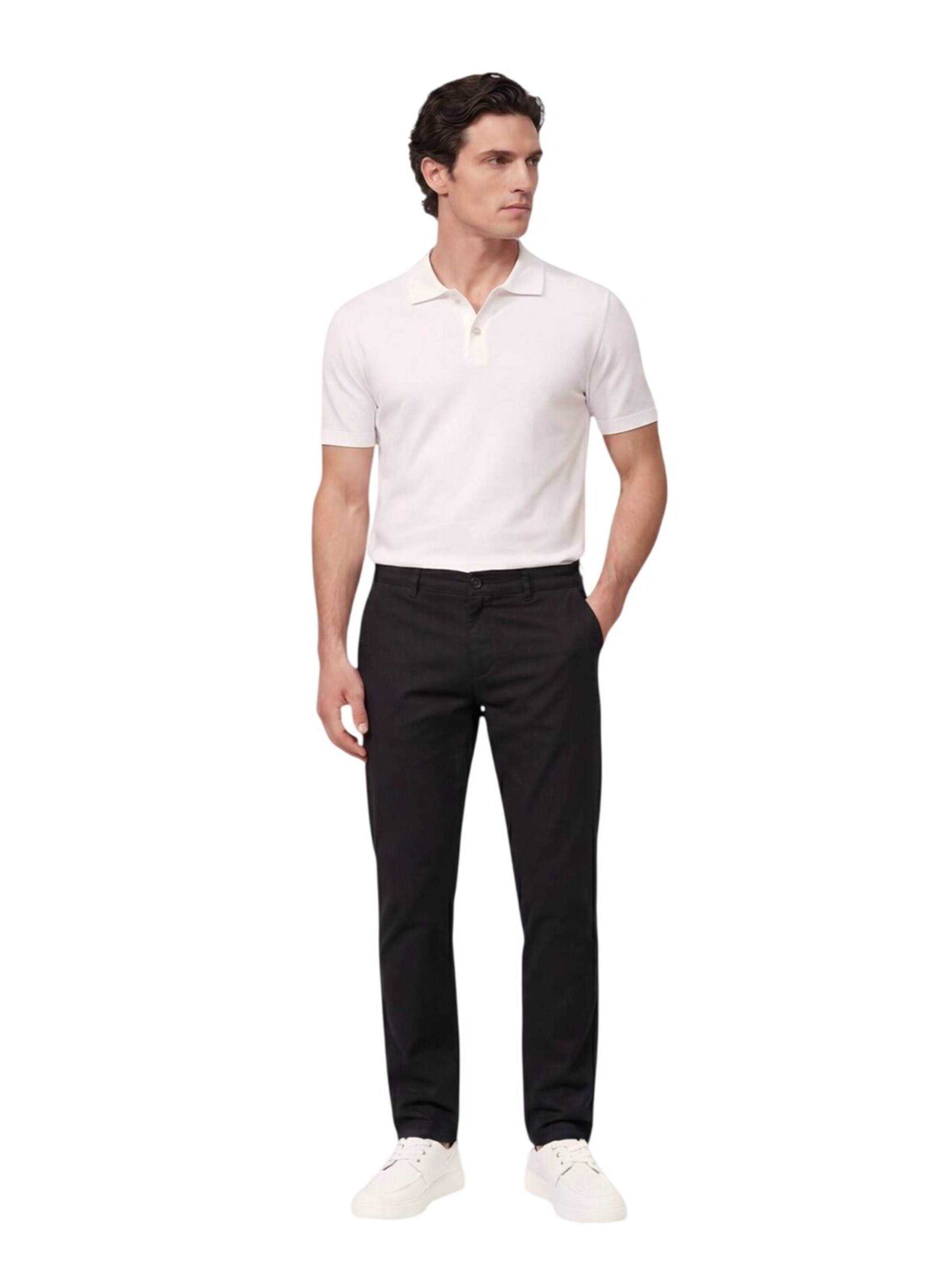 Ramsey Regular Chinohose‌‌‌‌‌‌ in Schwarz