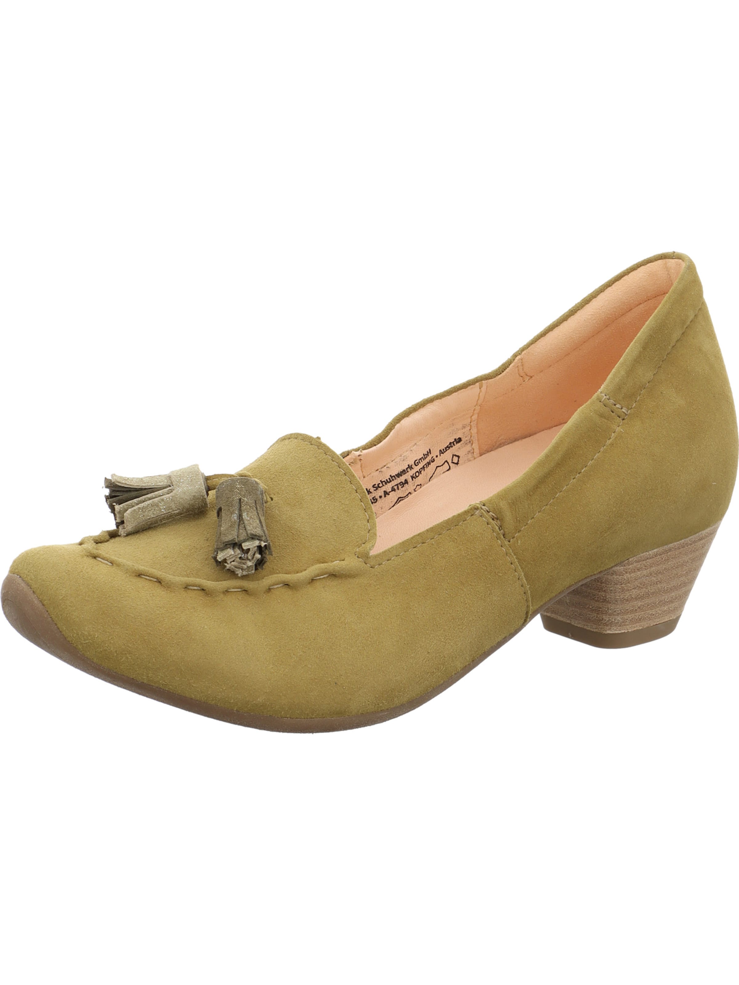 THINK! Pumps 'Aida' in Grün: Vorderseite