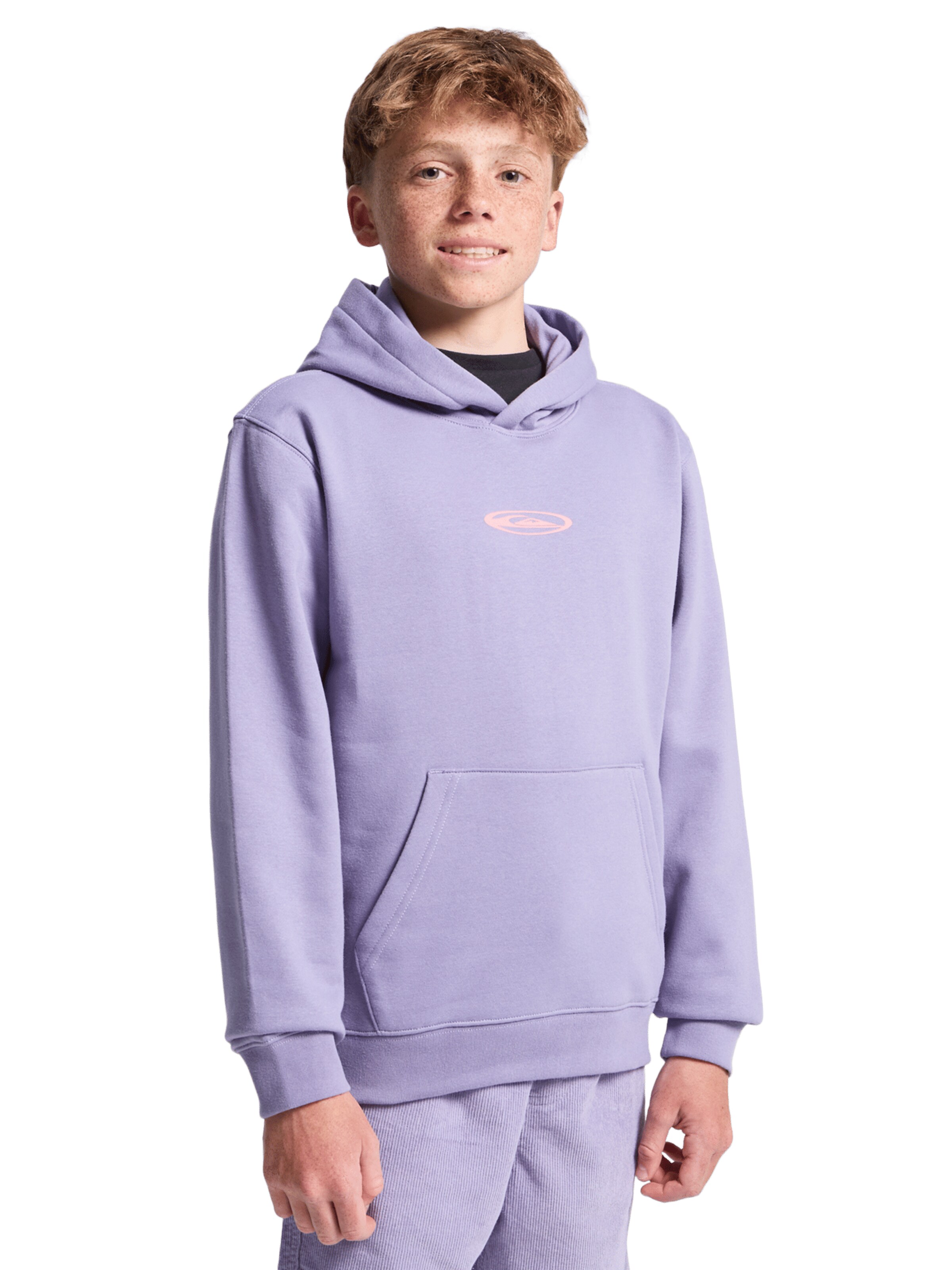 QUIKSILVER Fleecesweatshirt 'Quik Globe' in Lila