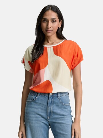 TOM TAILOR Shirt in Red: front