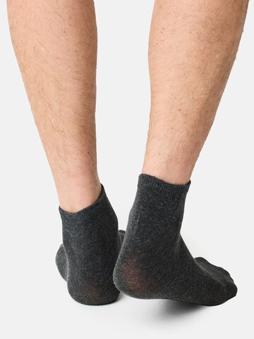 Chaussettes 'Classic' Nur Der en gris