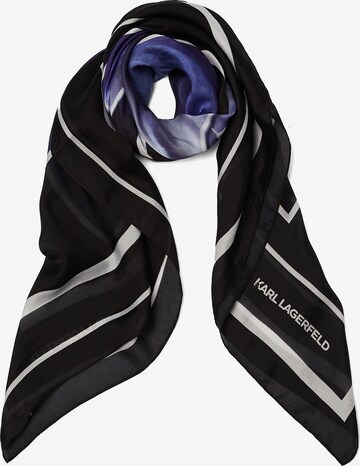 Foulard 'Archive' Karl Lagerfeld en noir