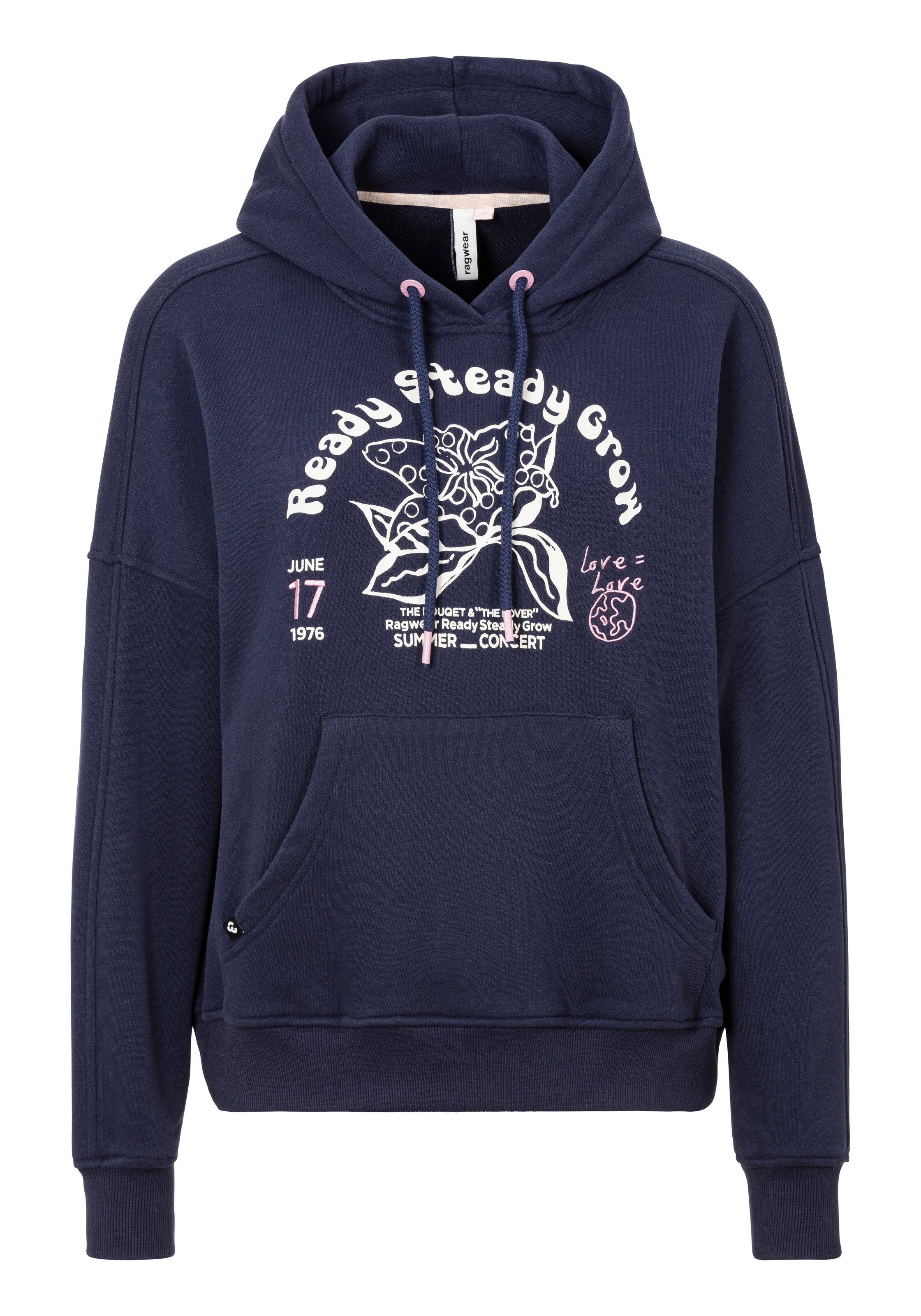 Ragwear Sweatshirt in Blue: front