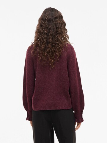 Cardigan 'VITilda' VILA en rouge