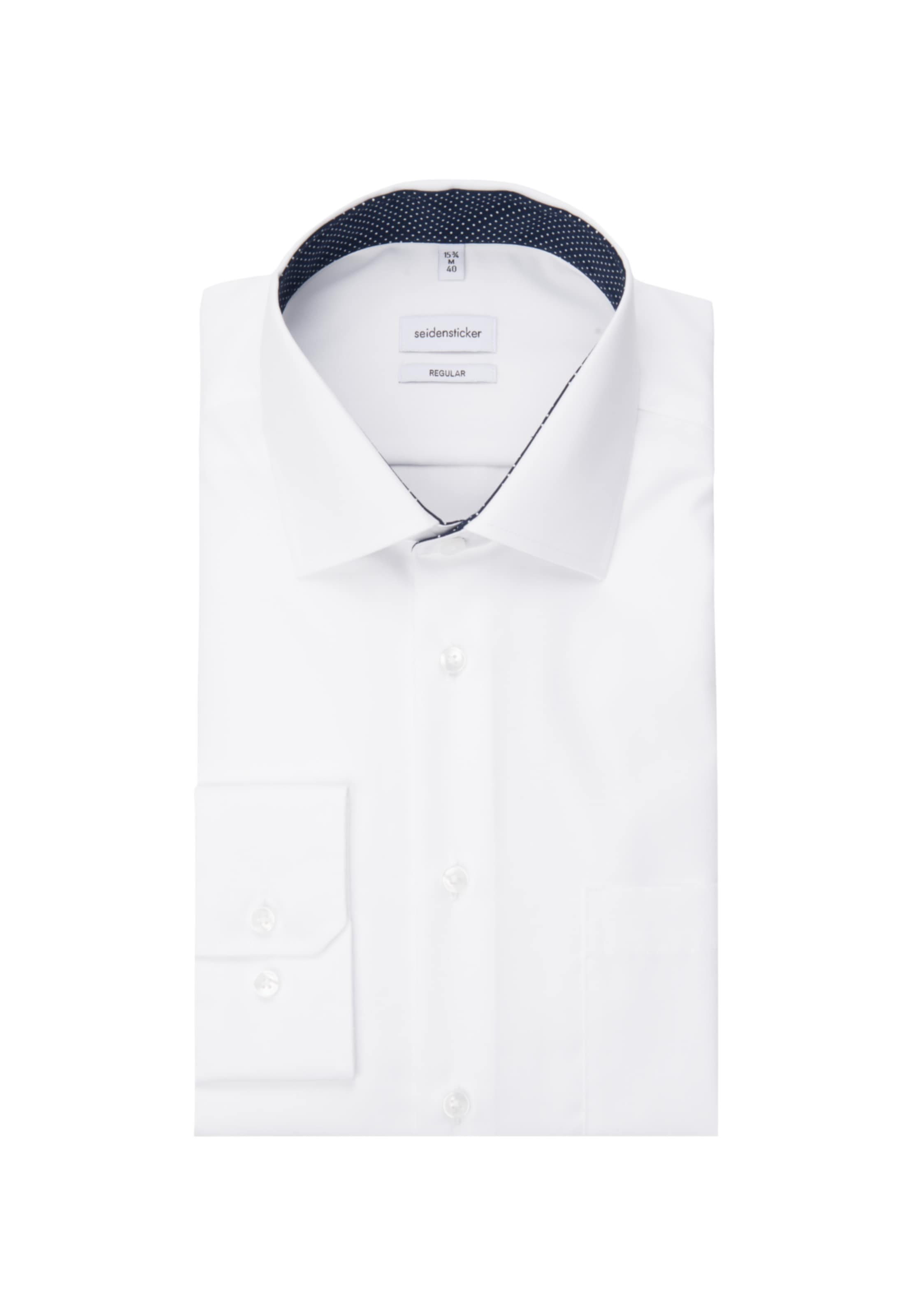 Coupe regular Chemise business ' Regular ' SEIDENSTICKER en blanc