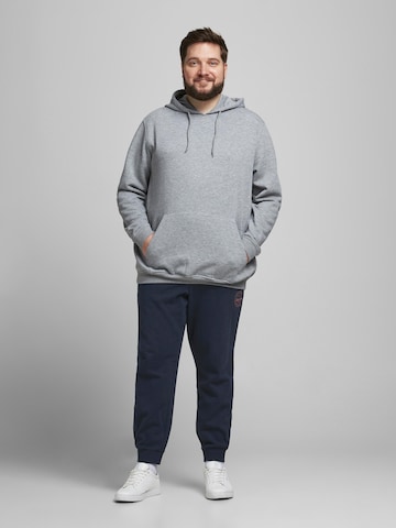 Jack & Jones Plus تابيرد سراويل 'Gordon' بلون أزرق