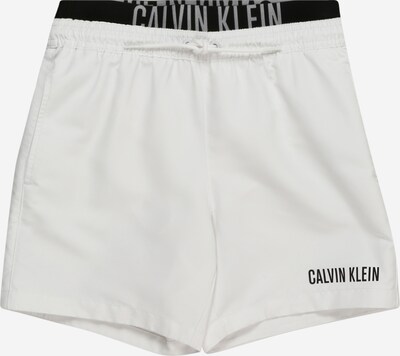 fekete / fehér Calvin Klein Swimwear Rövid fürdőnadrágok 'Intense Power ', Termék nézet