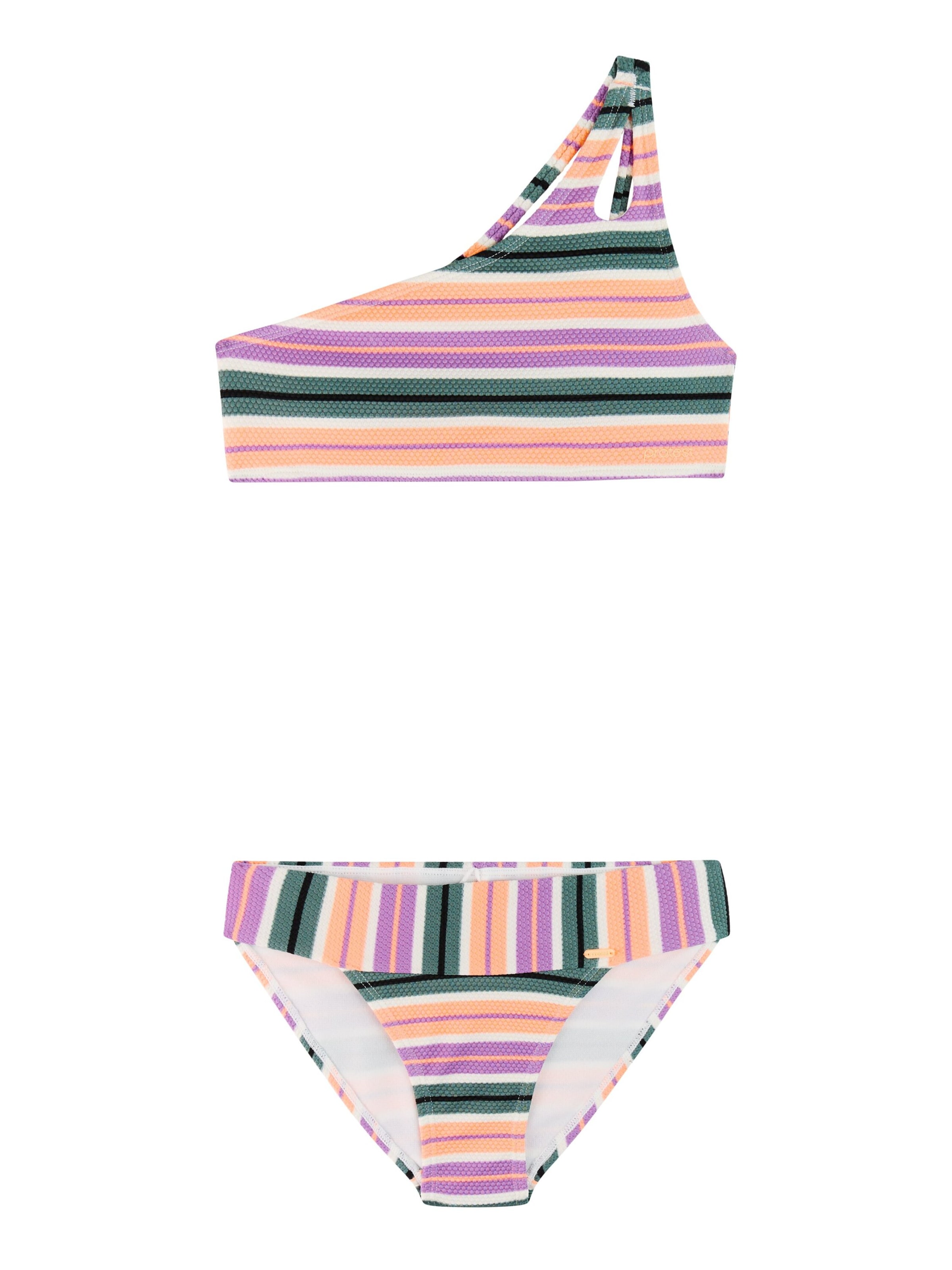 PROTEST Bralette Bikini 'PRTGogo JR' in Purple: front