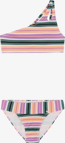 PROTEST Bralette Bikini 'PRTGogo JR' in Purple: front