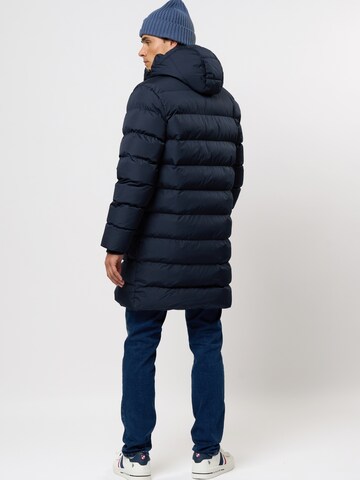 U.S. POLO ASSN. Wintermantel 'Albert' in Blauw