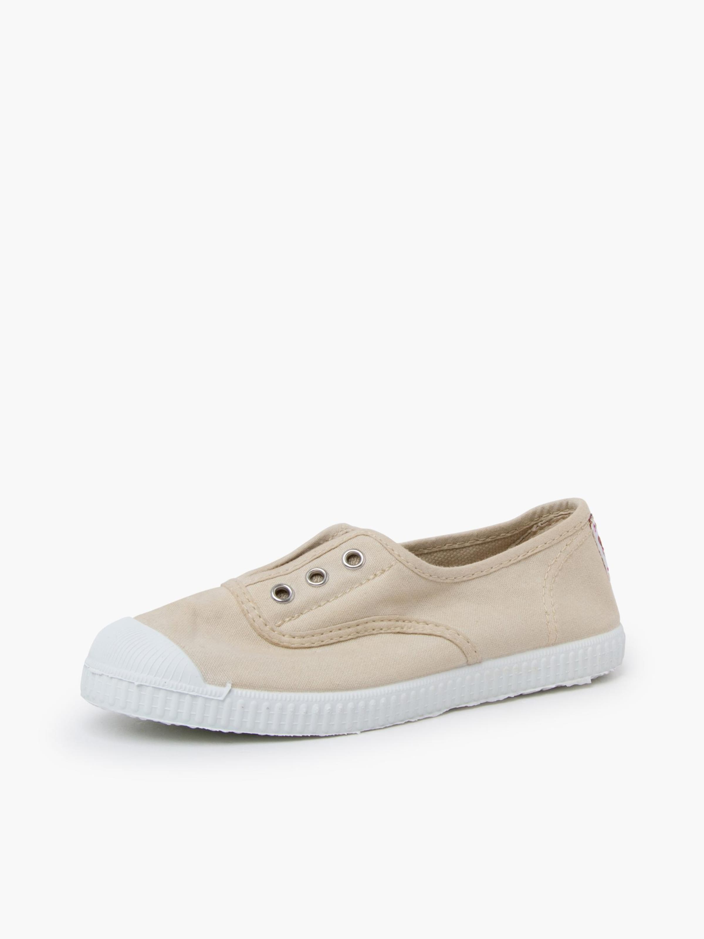Baskets Pisamonas en beige : devant