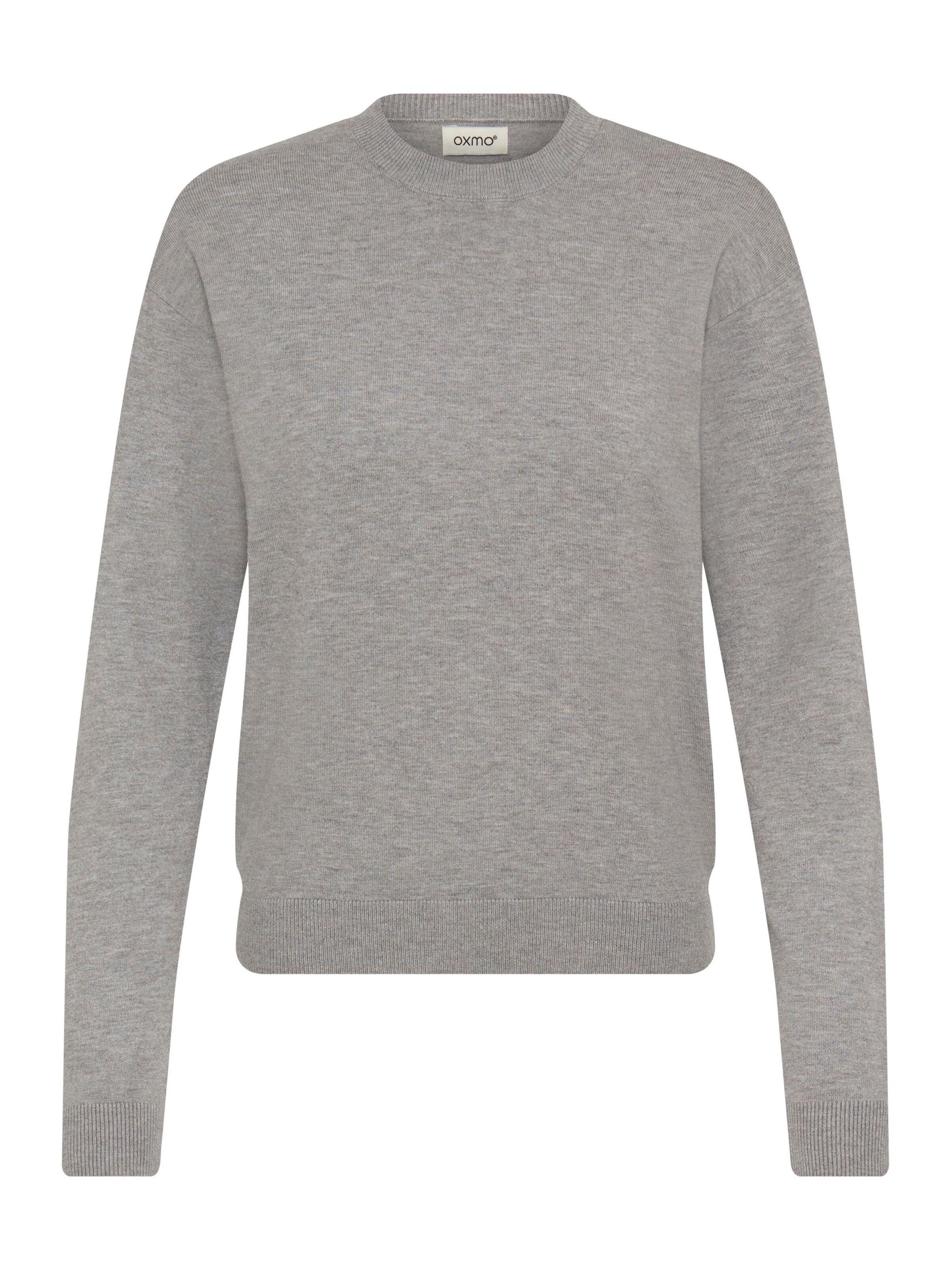 Oxmo - Pullover ' OXISCANNY LS ' em cinzento: frente