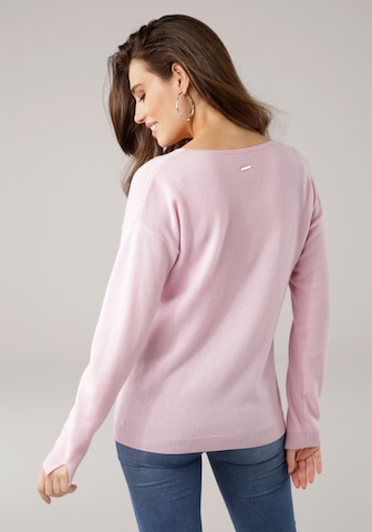 LAURA SCOTT Pullover in Pink