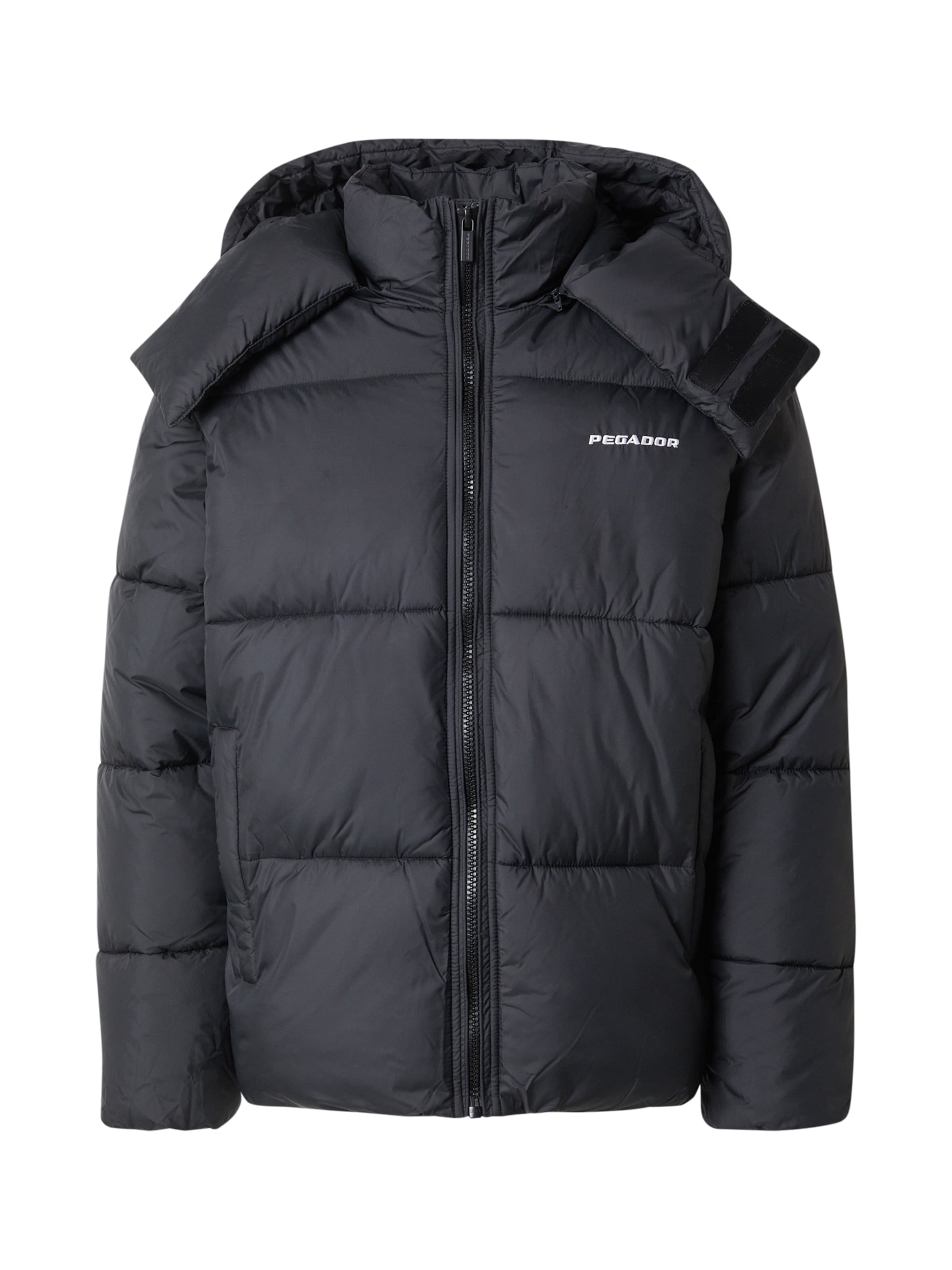 Pegador Зимняя куртка 'Marten' в Черный: спереди
