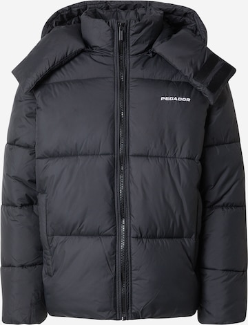 PegadorZimska jakna 'Marten' - crna boja: prednji dio