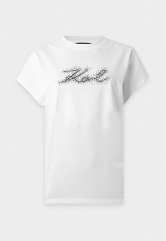 Karl Lagerfeld Majica | bela barva: sprednja stran