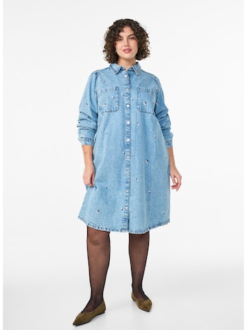 Zizzi Платье 'Jalena' в Синий