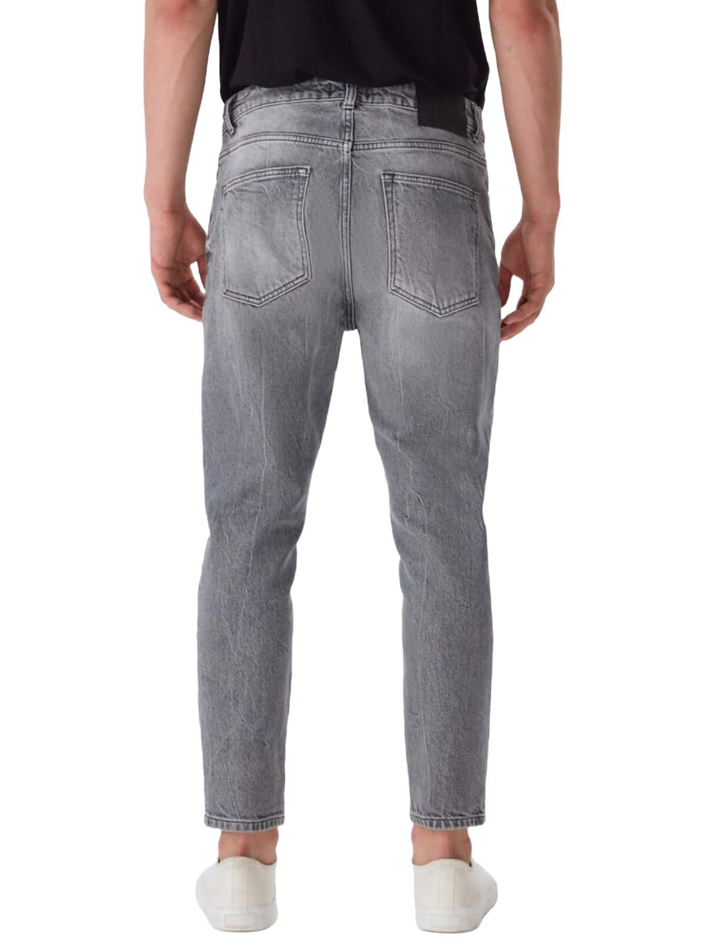 Tapered Jeans 'LTB Jeans Herren Alessio Tapered Slim Mid Waist Jeanshose' di LTB Jeans in grigio