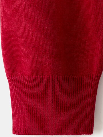 MANGO Пуловер 'POLOTUS' в червено