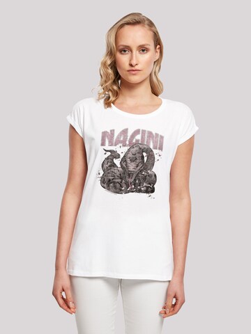 T-shirt 'Harry Potter Nagini Splats' F4NT4STIC en blanc : devant