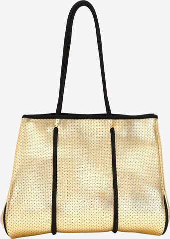 faina - Shopper en oro: frente