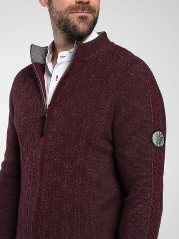 SPIETH & WENSKY Gebreid vest in Rood