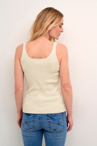 Top in maglia 'Dela' di Cream in beige