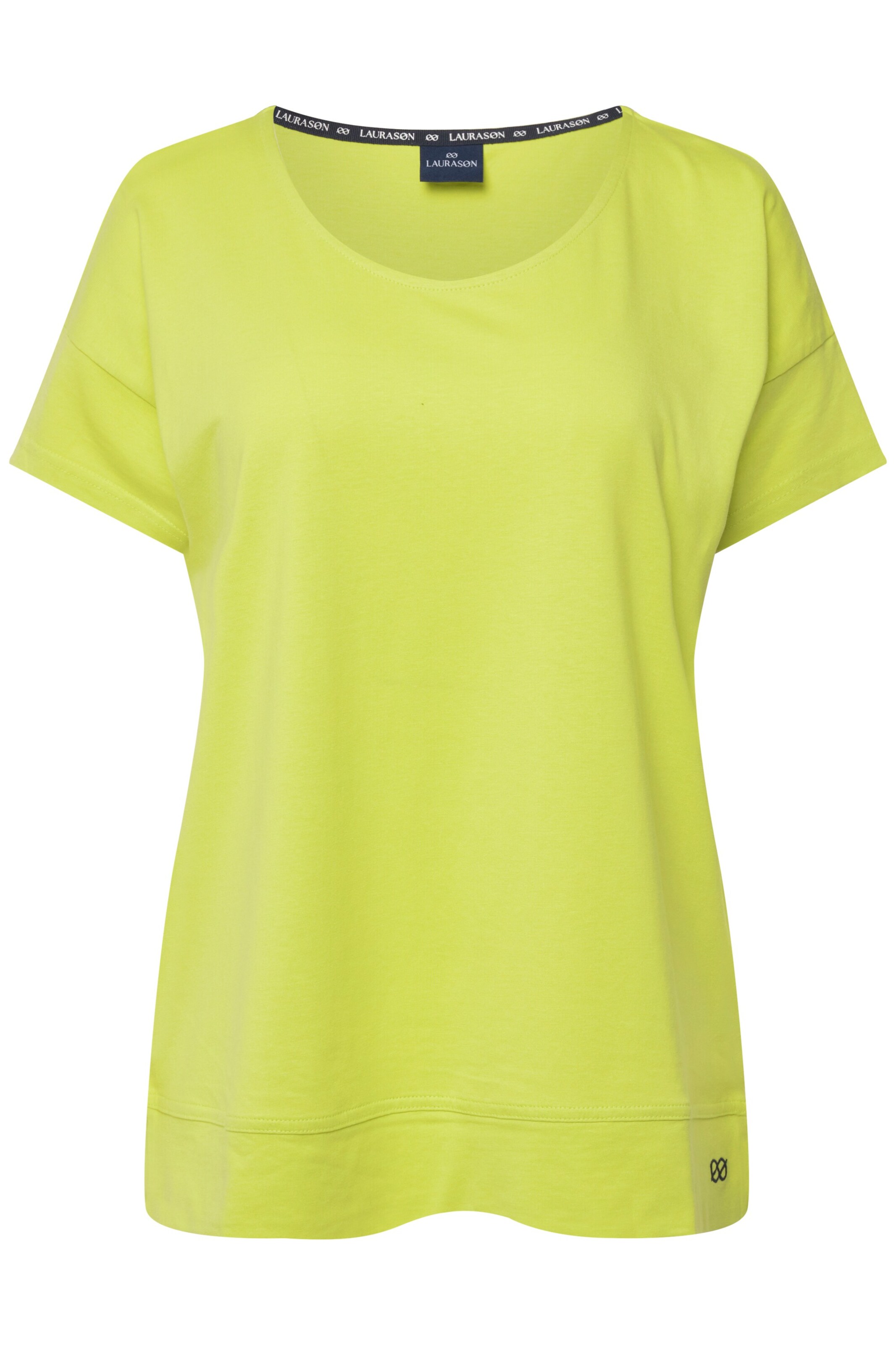 LAURASØN Shirt in Geel: voorkant