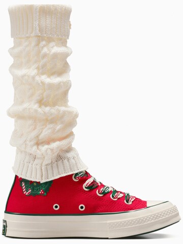 Sneaker alta 'Converse' di CONVERSE in rosso