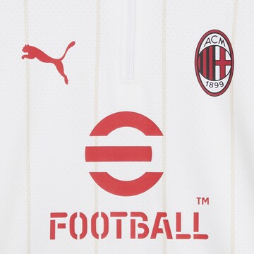 T-Shirt fonctionnel 'AC Milan' PUMA en blanc