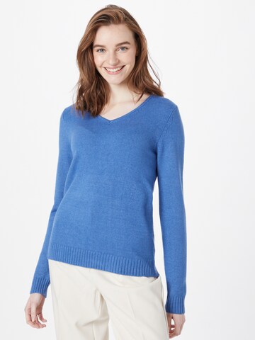 Pull-over 'Ril' VILA en bleu : devant