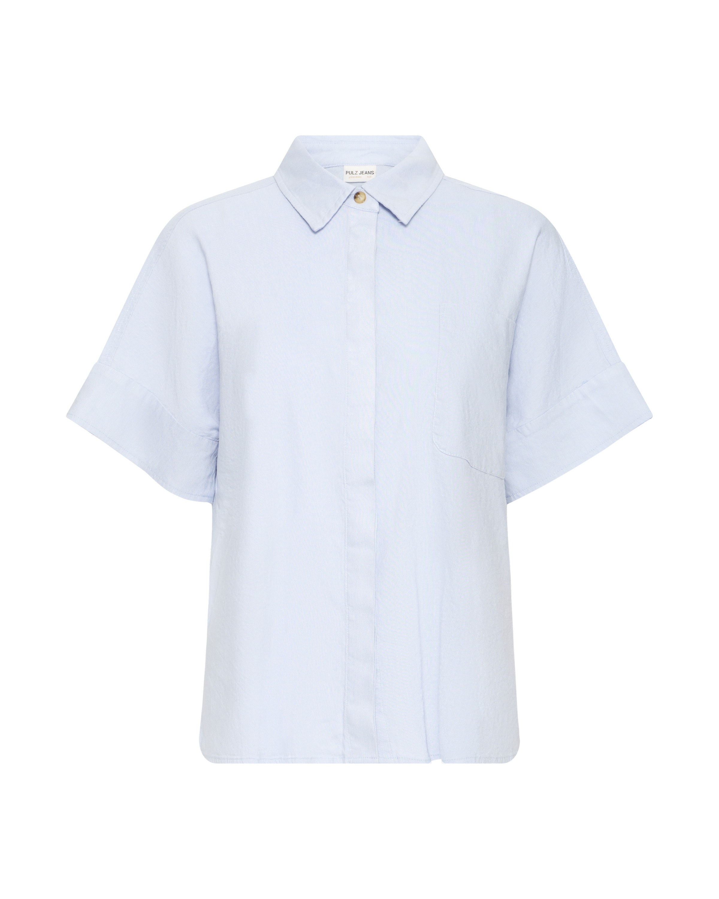 Pulz Bluse 'PZLUCA' i blå: forside