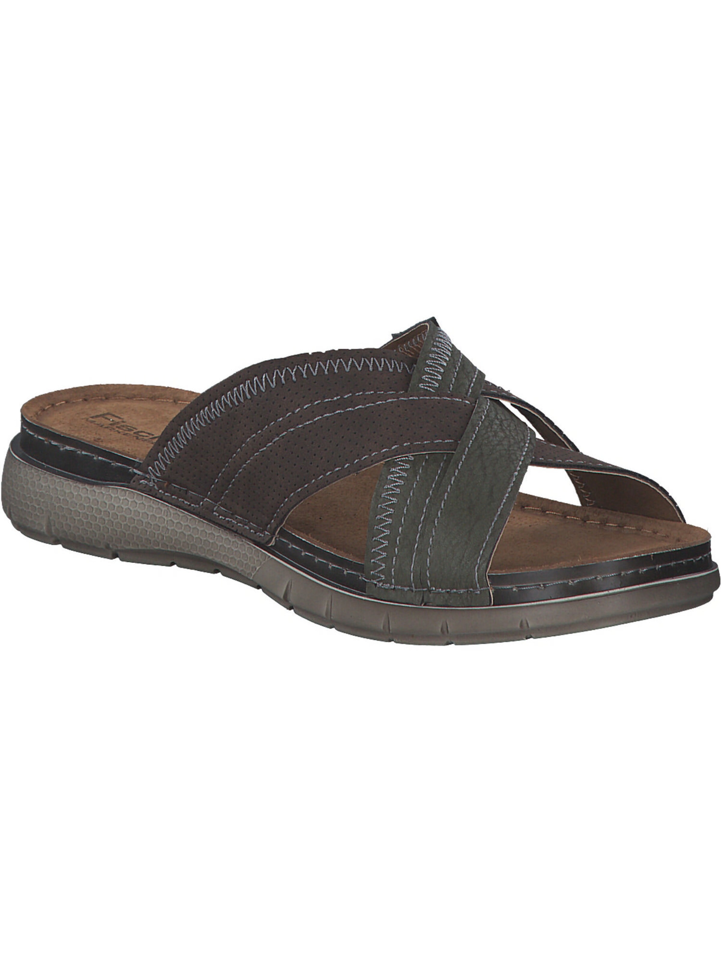 FISCHER Mules in Brown