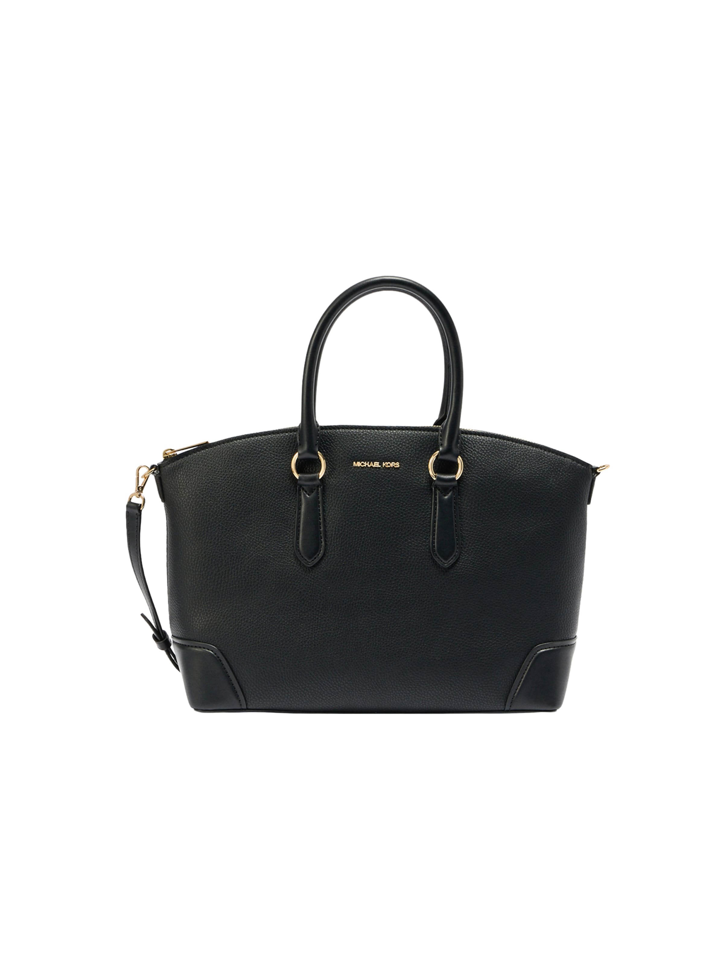 MICHAEL Michael Kors - Bolso de mano en negro: frente