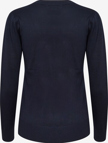 SAINT TROPEZ Sweater 'Mila' in Blue