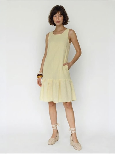Bianco Lucci Dress 'Mini' in 36 in Lemon yellow, Item view