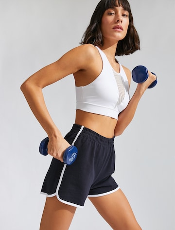 Koton Regular Trousers in Blue: front