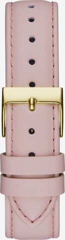 GUESS Analoog horloge 'FULL BLOOM' in Roze