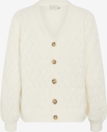Kaffe Cardigan 'Rita' i hvid: forside