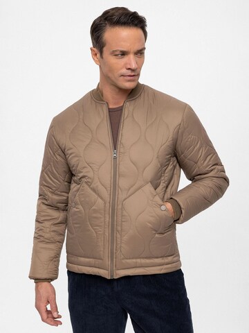 Antioch Between-season jacket in Brown: front