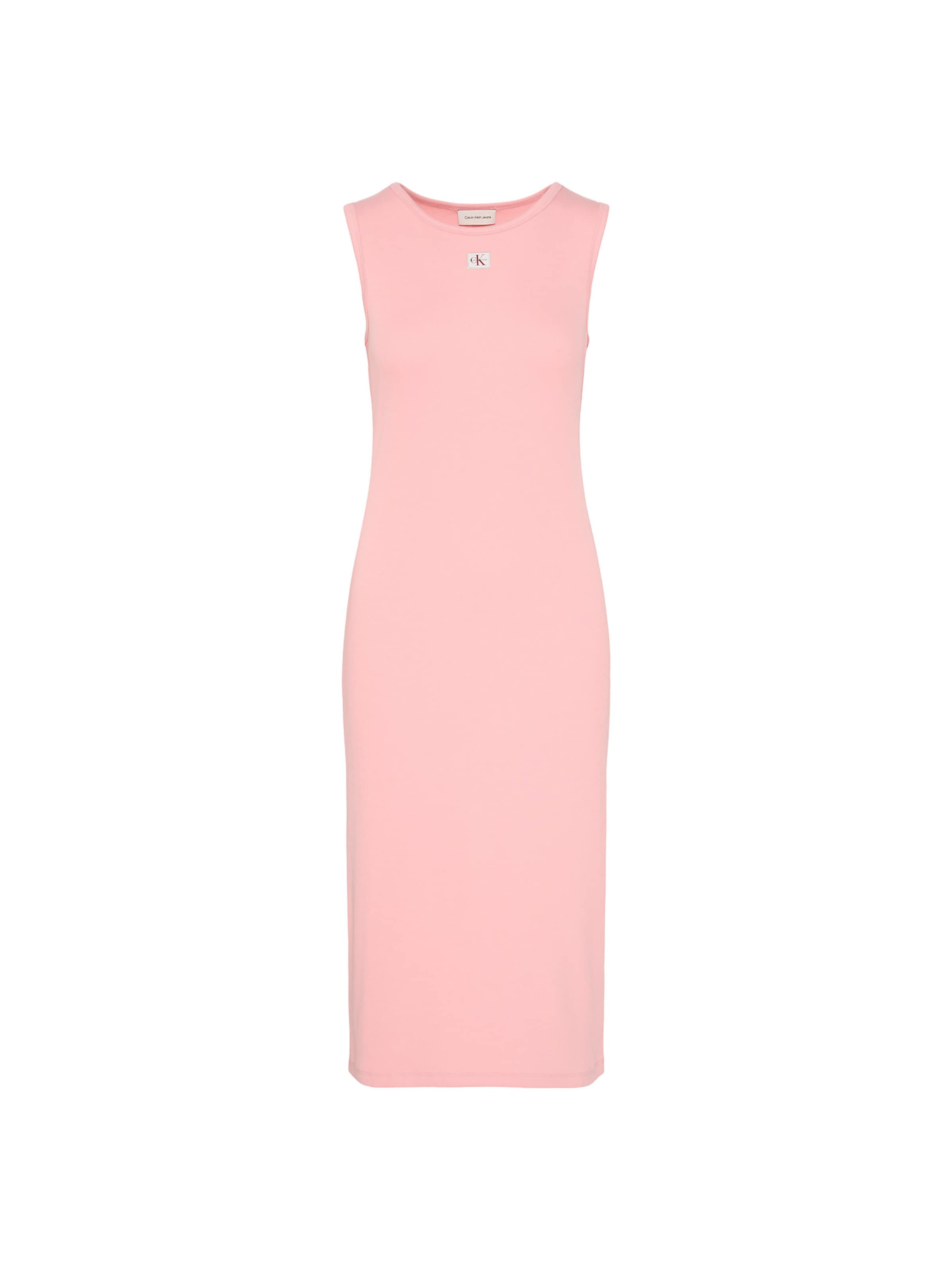 Calvin Klein Jeans Dress in Pink: front
