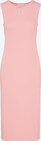 Robe Calvin Klein Jeans en rose : devant