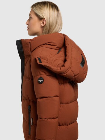 khujo Mantel 'Dote2' in Braun