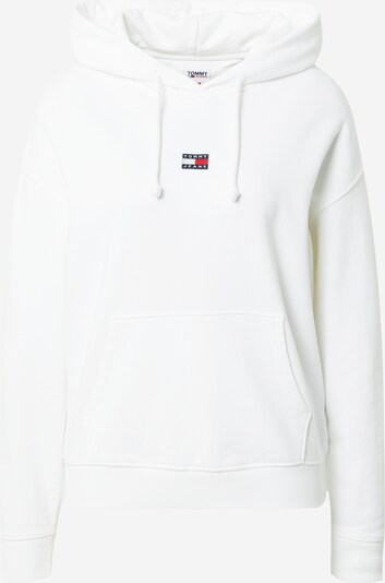 Tommy Jeans Sweatshirt i marinblå / knallröd / vit, Produktvy