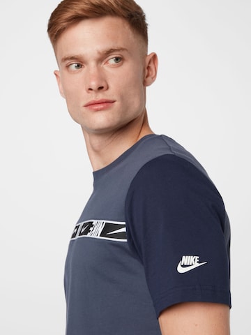 Nike Sportswear T-Shirt in Blau